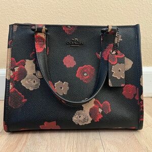 Coach Limited Edition Floral Handbag